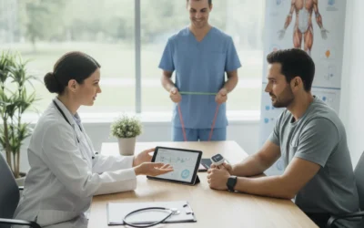 What happens in a medical fitness consultation?