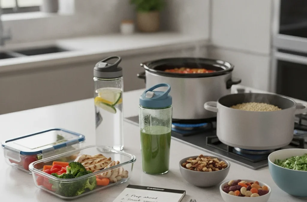 What Are Simple Steps for Busy Adults to Eat Healthier?