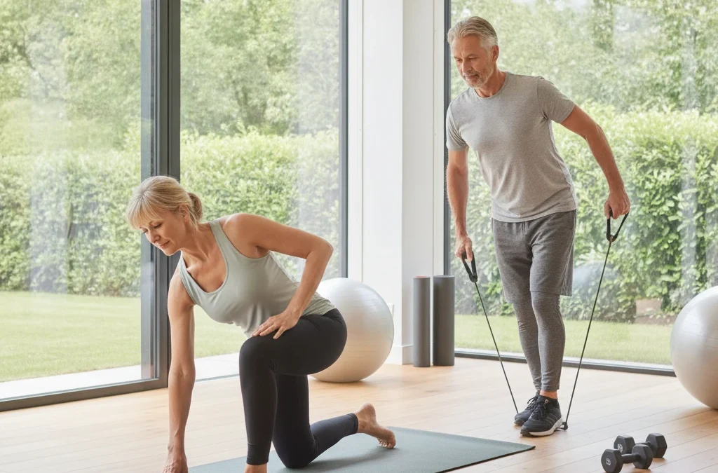 How Can Adults Improve Hip & Knee Mobility Safely?