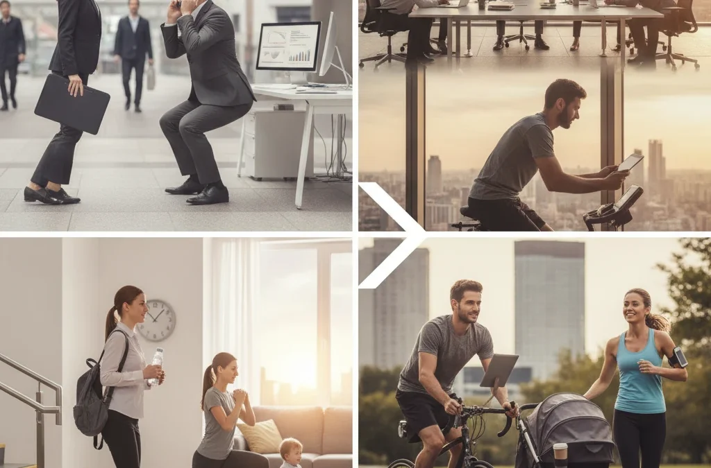 How Can Busy Adults Fit Fitness Into Their Day?