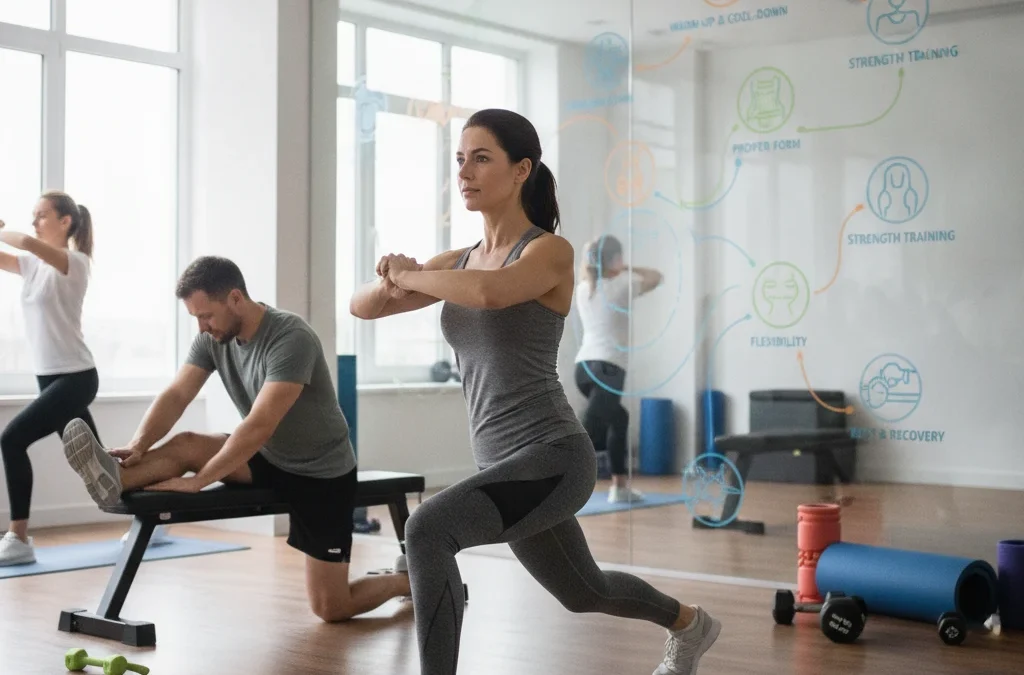How to Prevent Common Fitness Injuries as an Adult.
