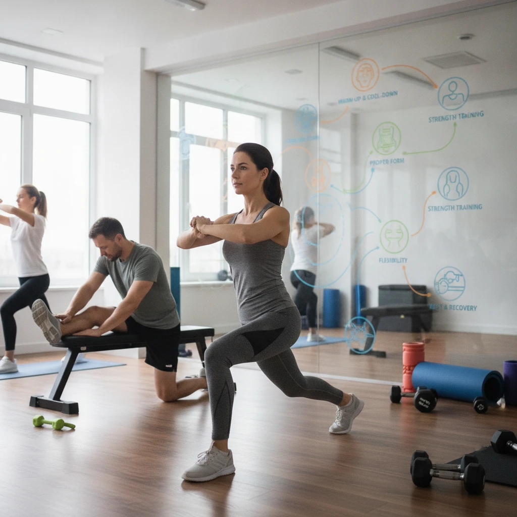 Featured image for: How to Prevent Common Fitness Injuries as an Adult.