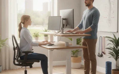 How to Improve Posture & Prevent Pain for Desk-Bound Adults?